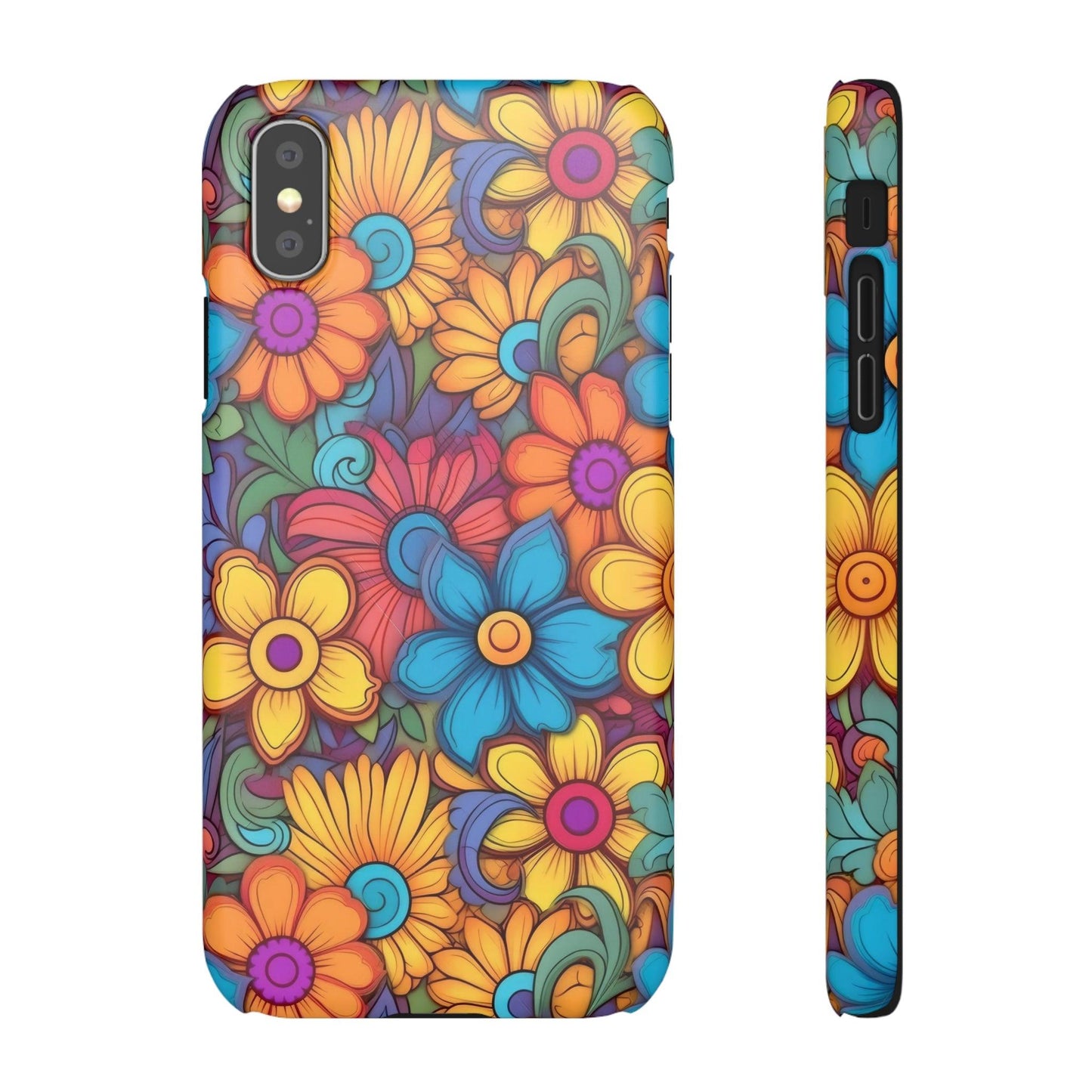 Psychedelic Petals | Snap Case