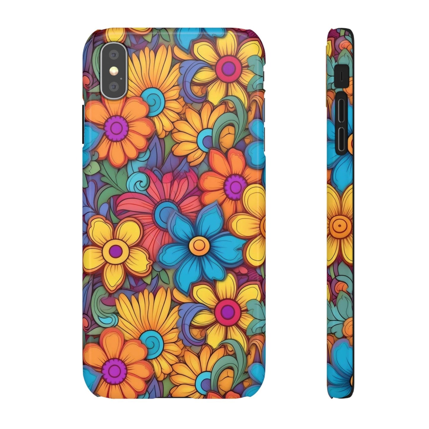 Psychedelic Petals | Snap Case