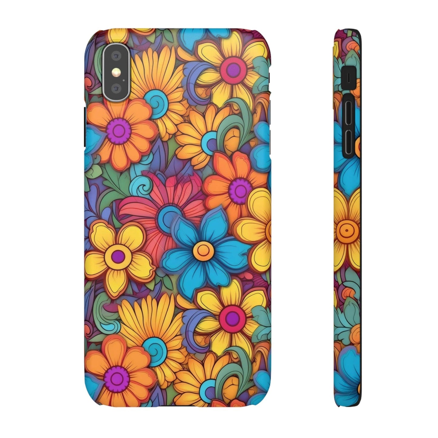 Psychedelic Petals | Snap Case