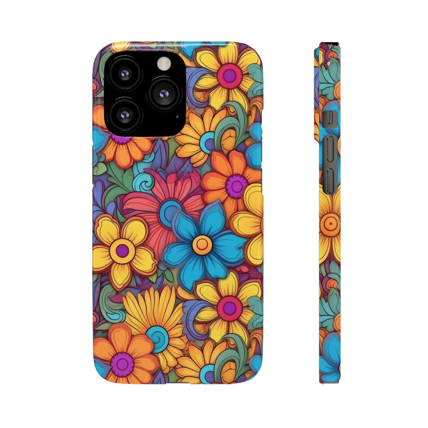 Psychedelic Petals | Snap Case