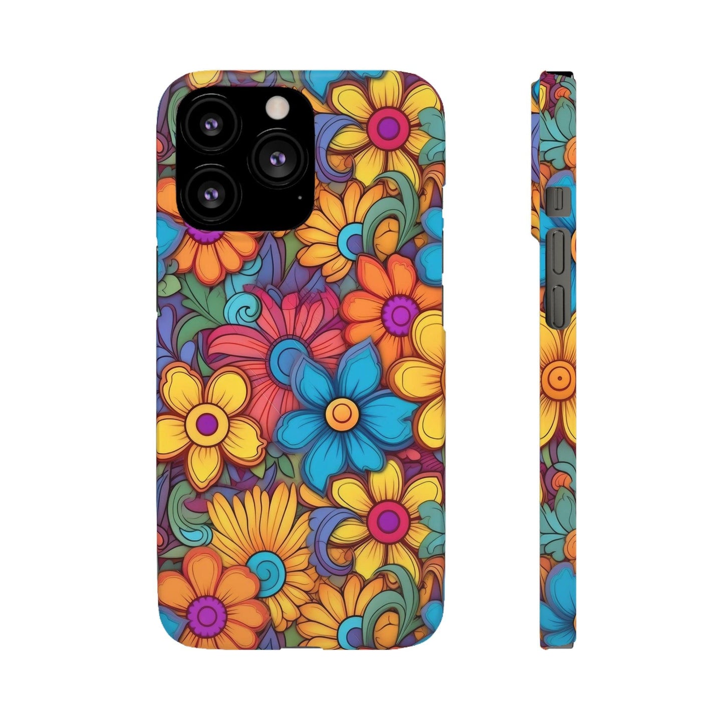 Psychedelic Petals | Snap Case