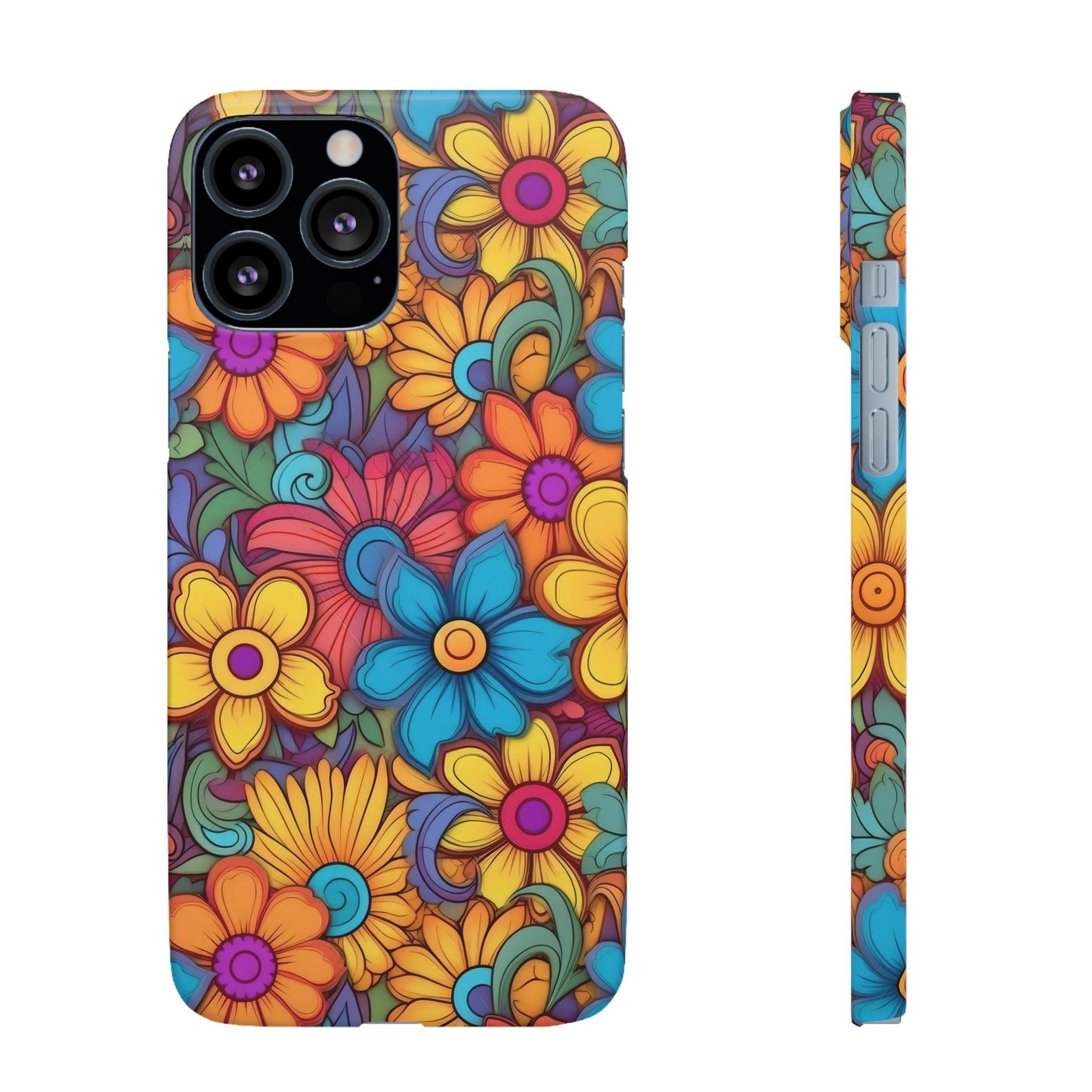 Psychedelic Petals | Snap Case