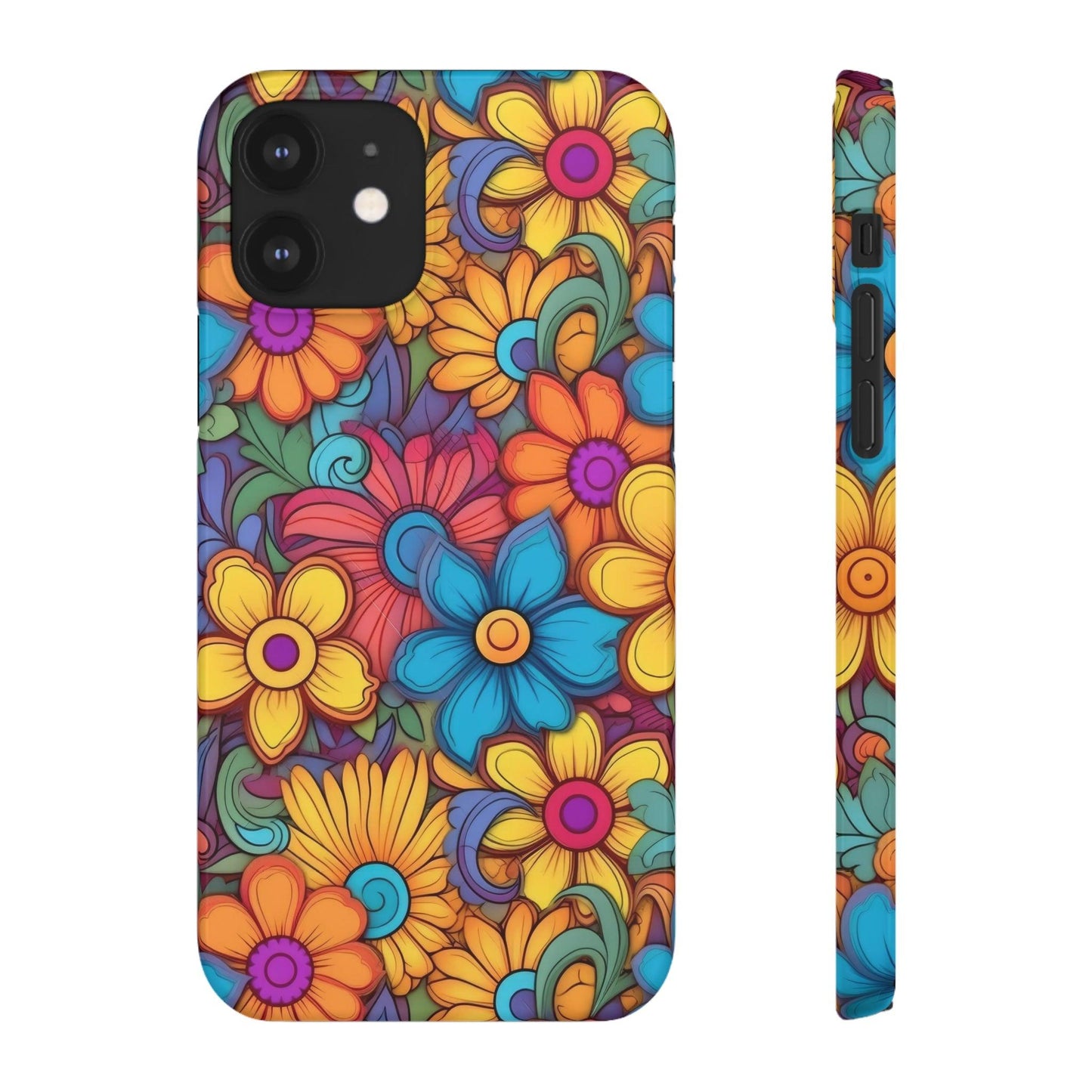 Psychedelic Petals | Snap Case