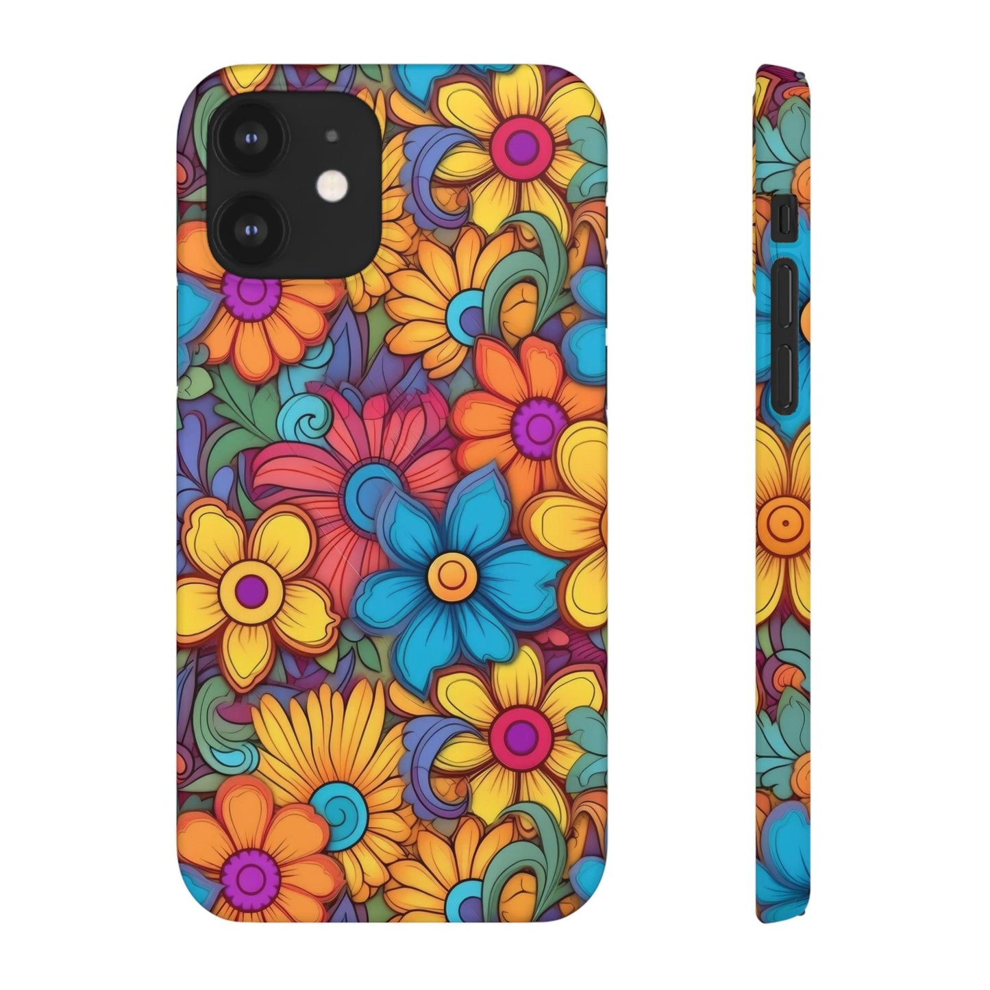 Psychedelic Petals | Snap Case