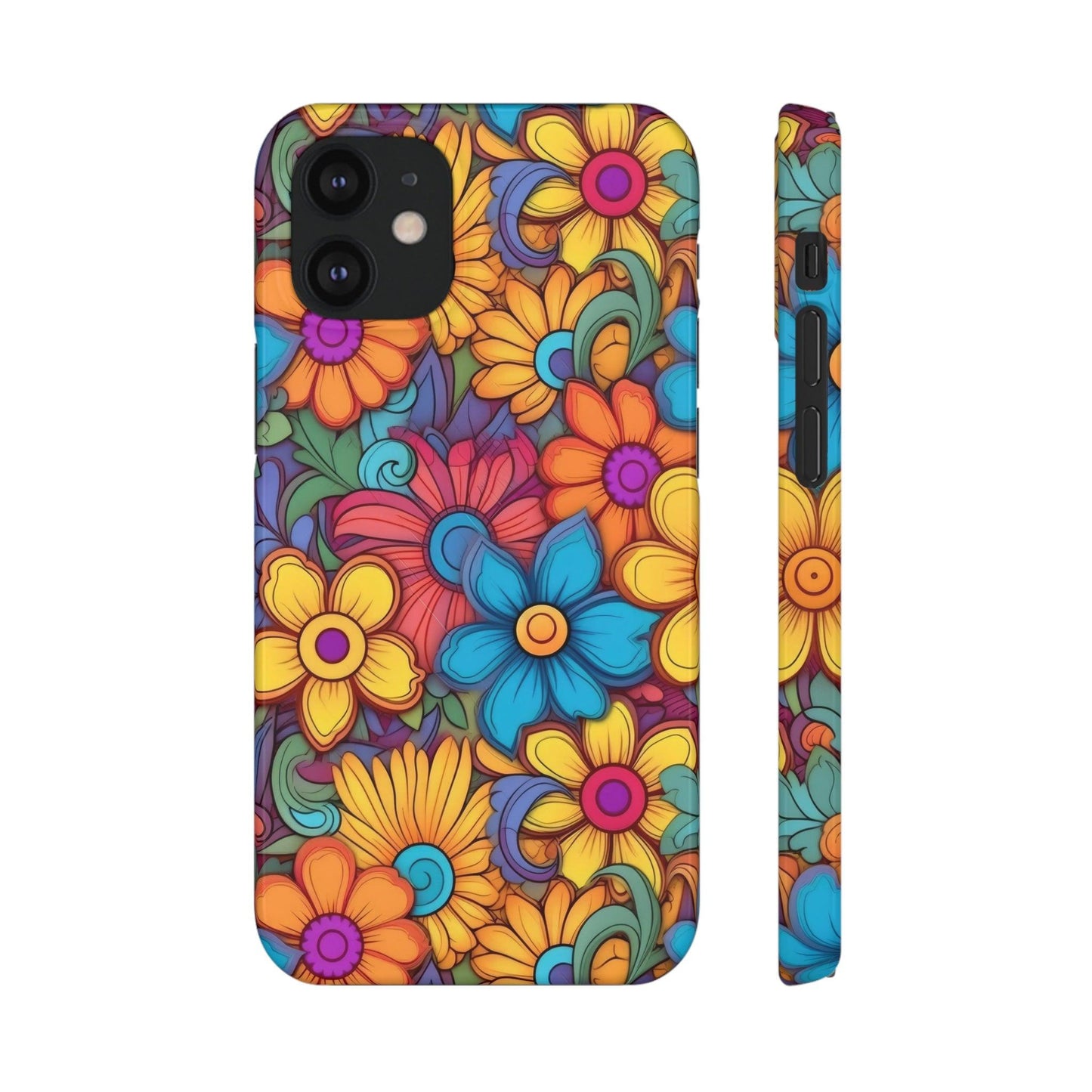 Psychedelic Petals | Snap Case