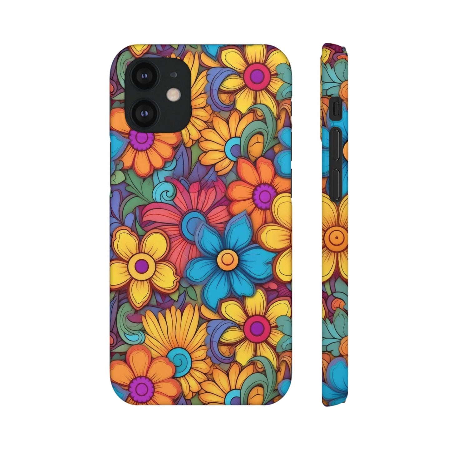 Psychedelic Petals | Snap Case