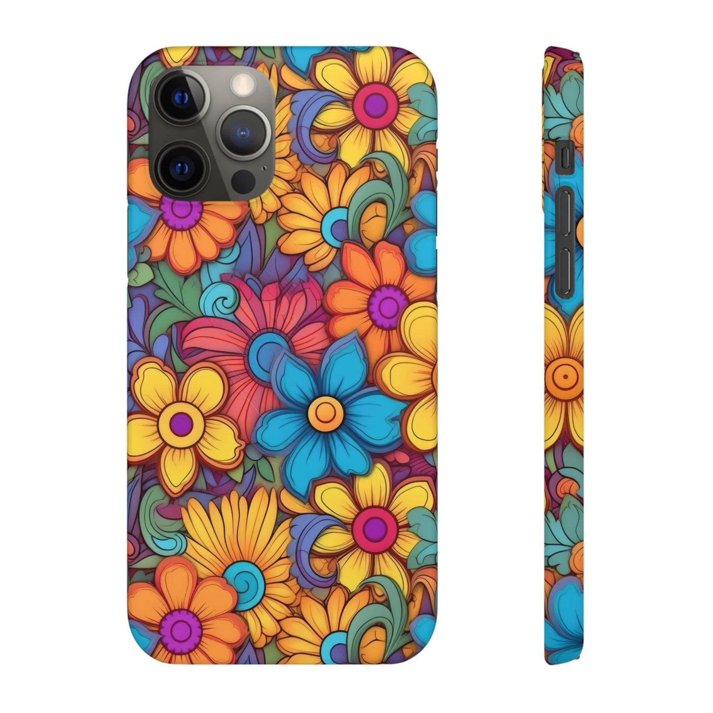 Psychedelic Petals | Snap Case