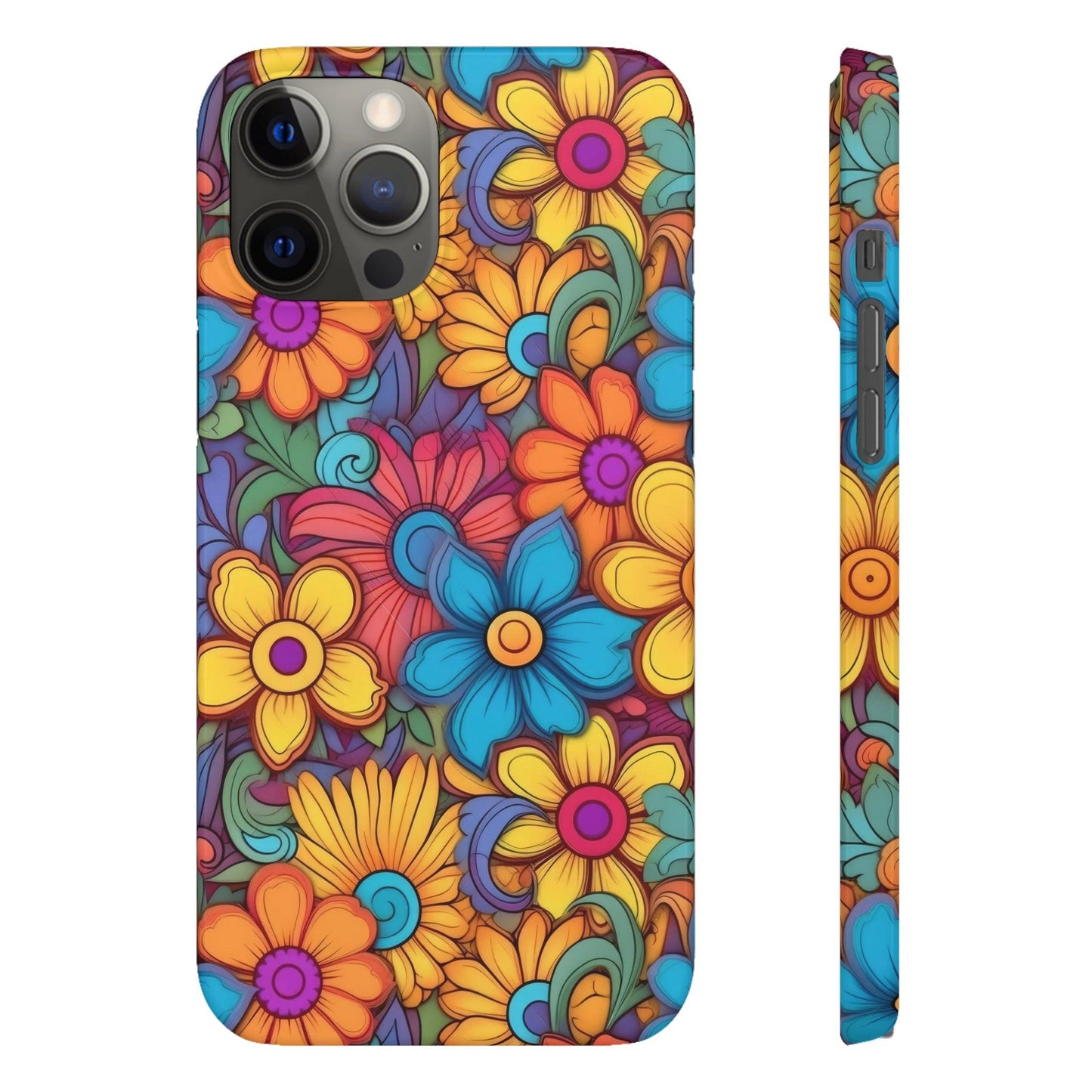 Psychedelic Petals | Snap Case