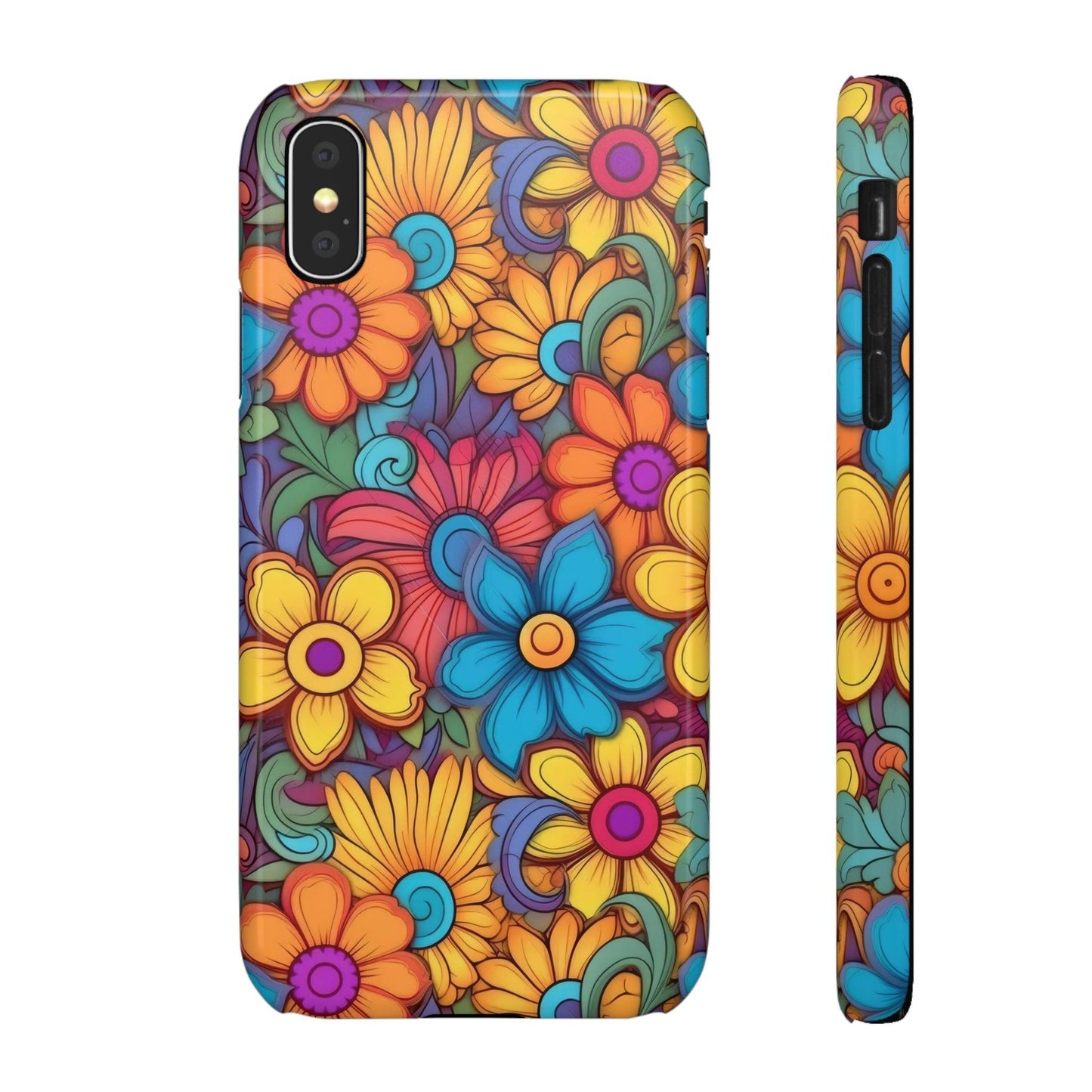 Psychedelic Petals | Snap Case