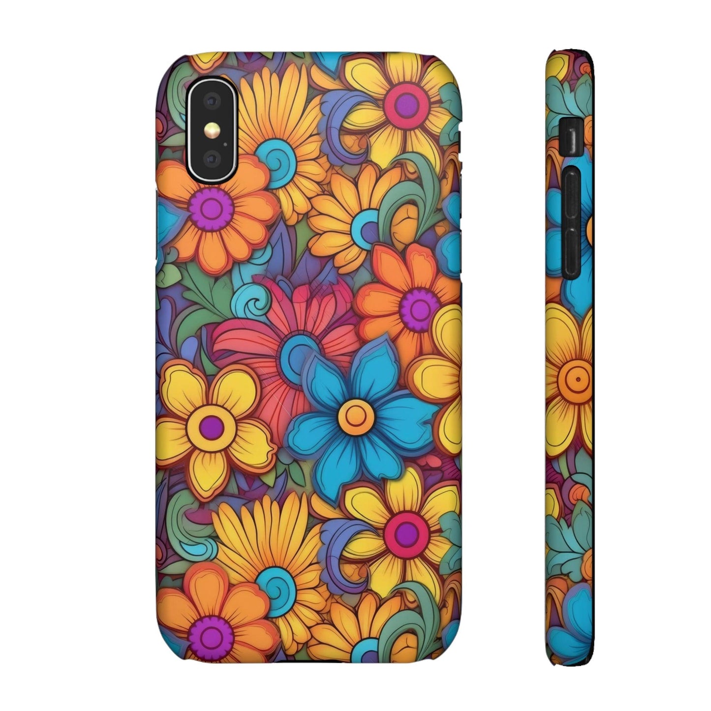 Psychedelic Petals | Snap Case