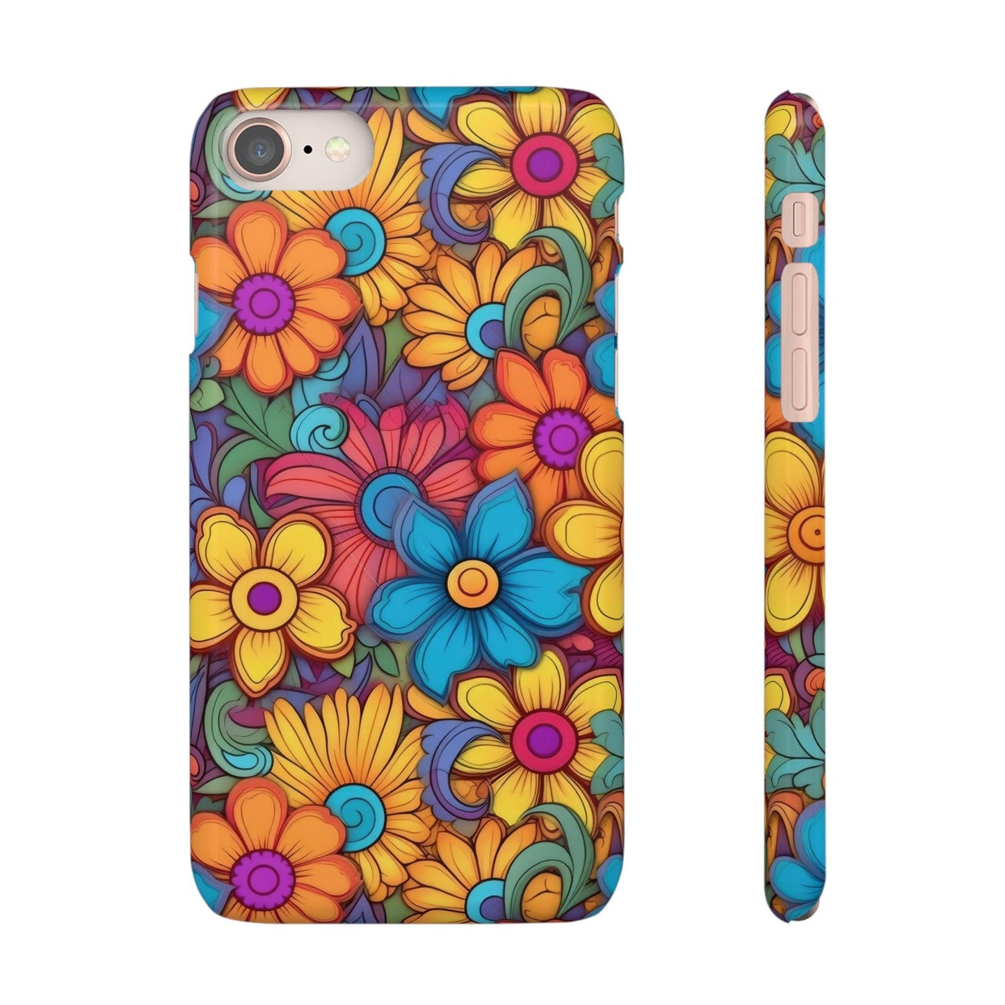 Psychedelic Petals | Snap Case