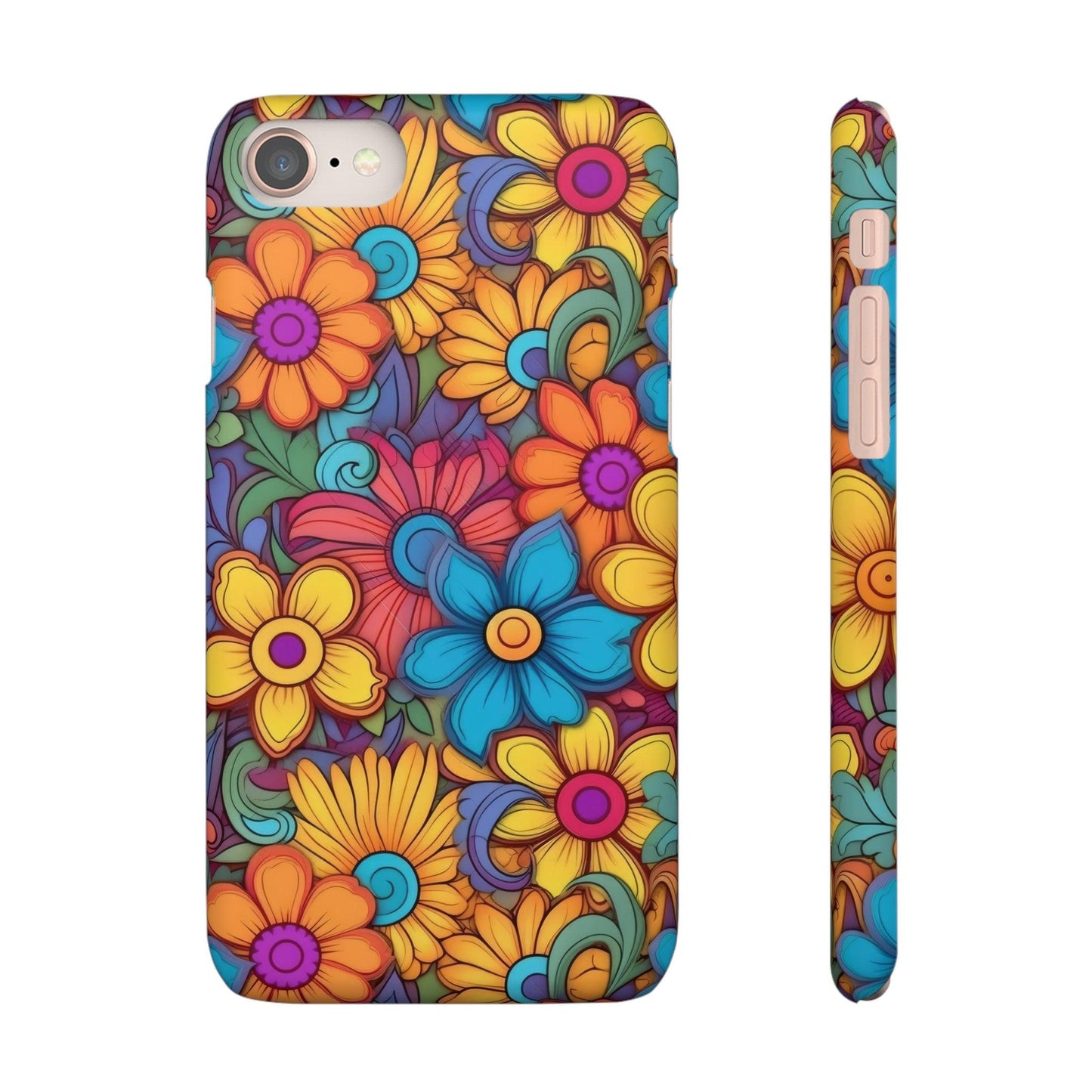 Psychedelic Petals | Snap Case