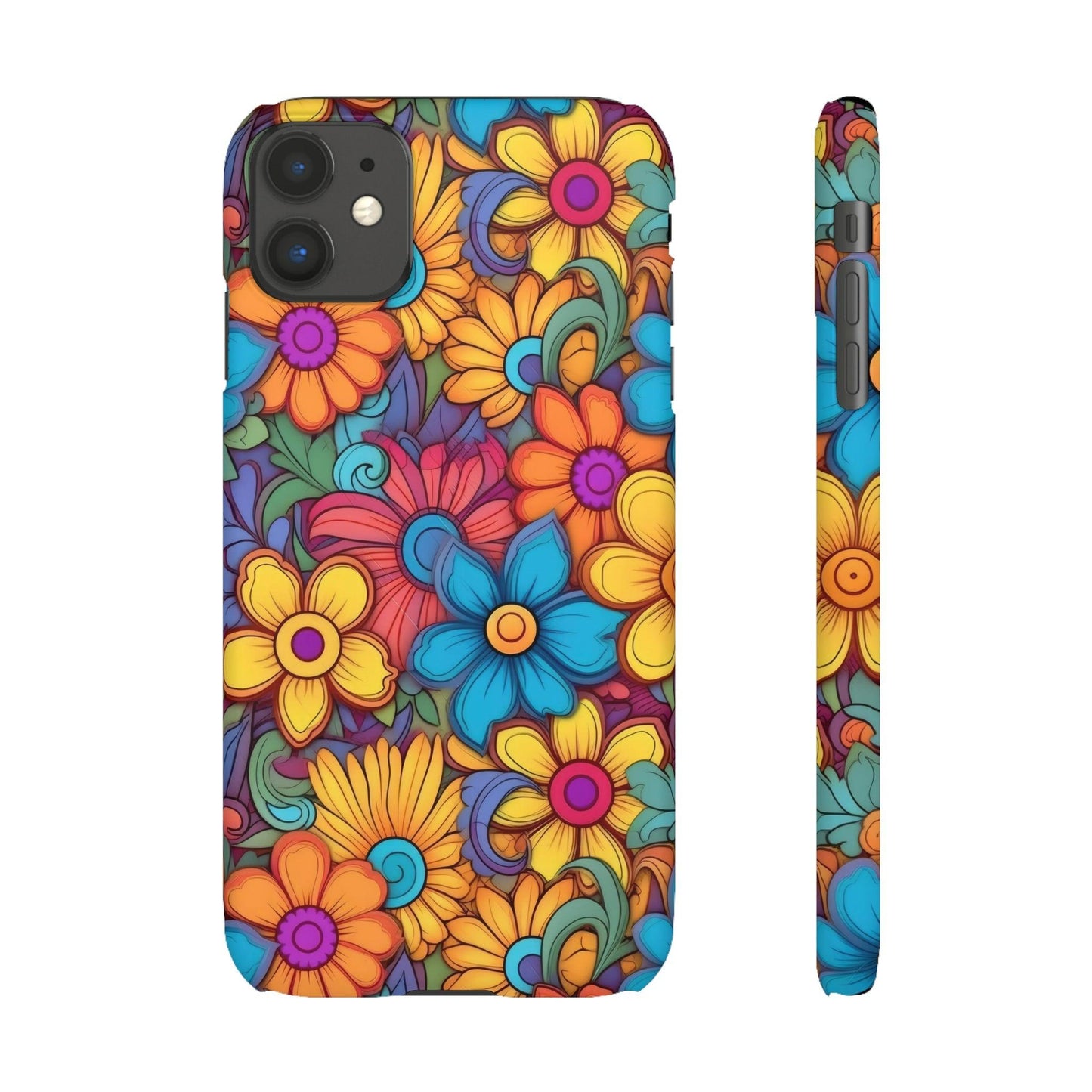 Psychedelic Petals | Snap Case