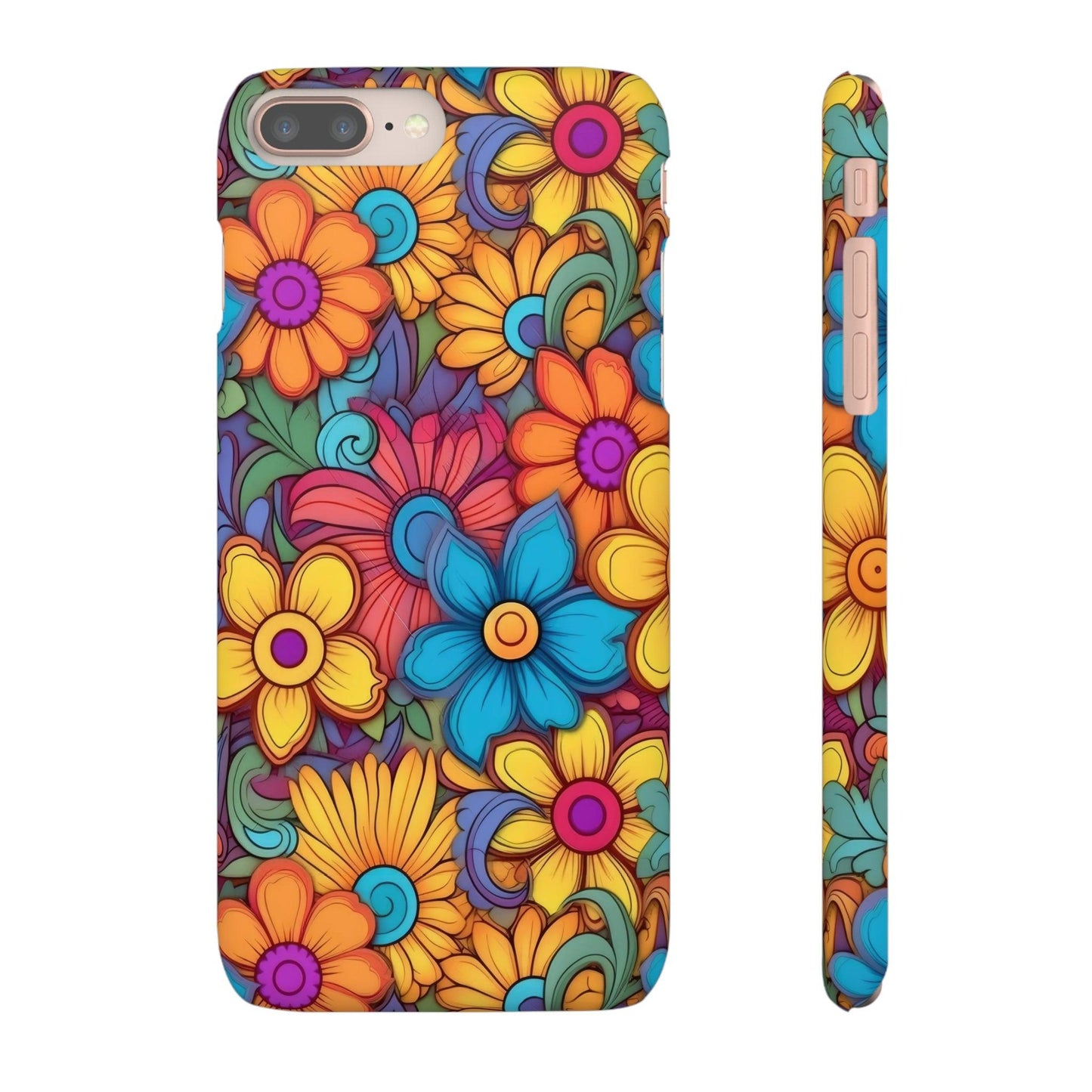 Psychedelic Petals | Snap Case