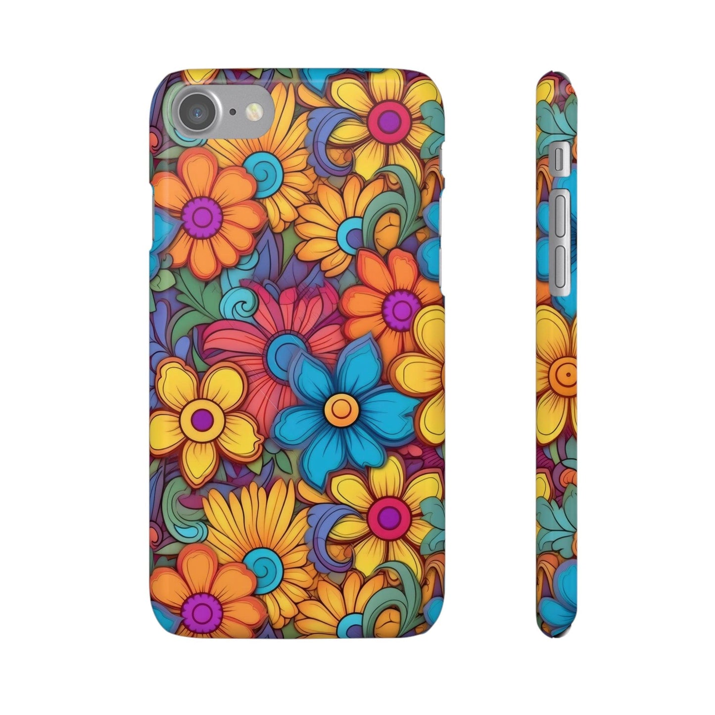 Psychedelic Petals | Snap Case