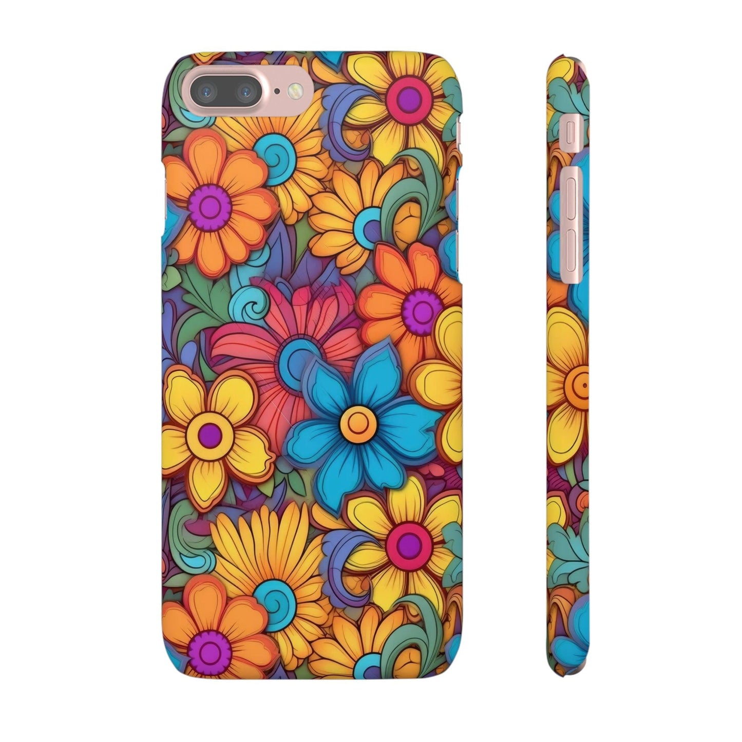 Psychedelic Petals | Snap Case