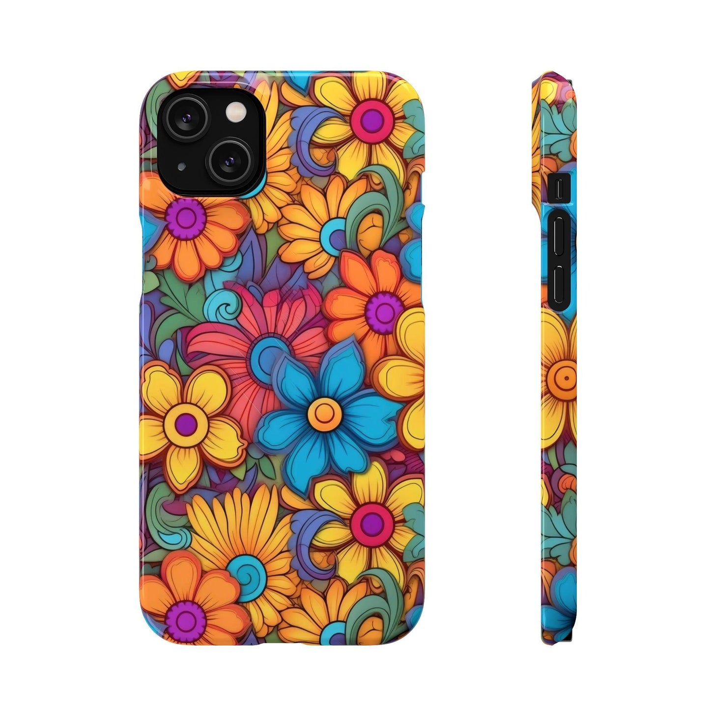 Psychedelic Petals | Snap Case