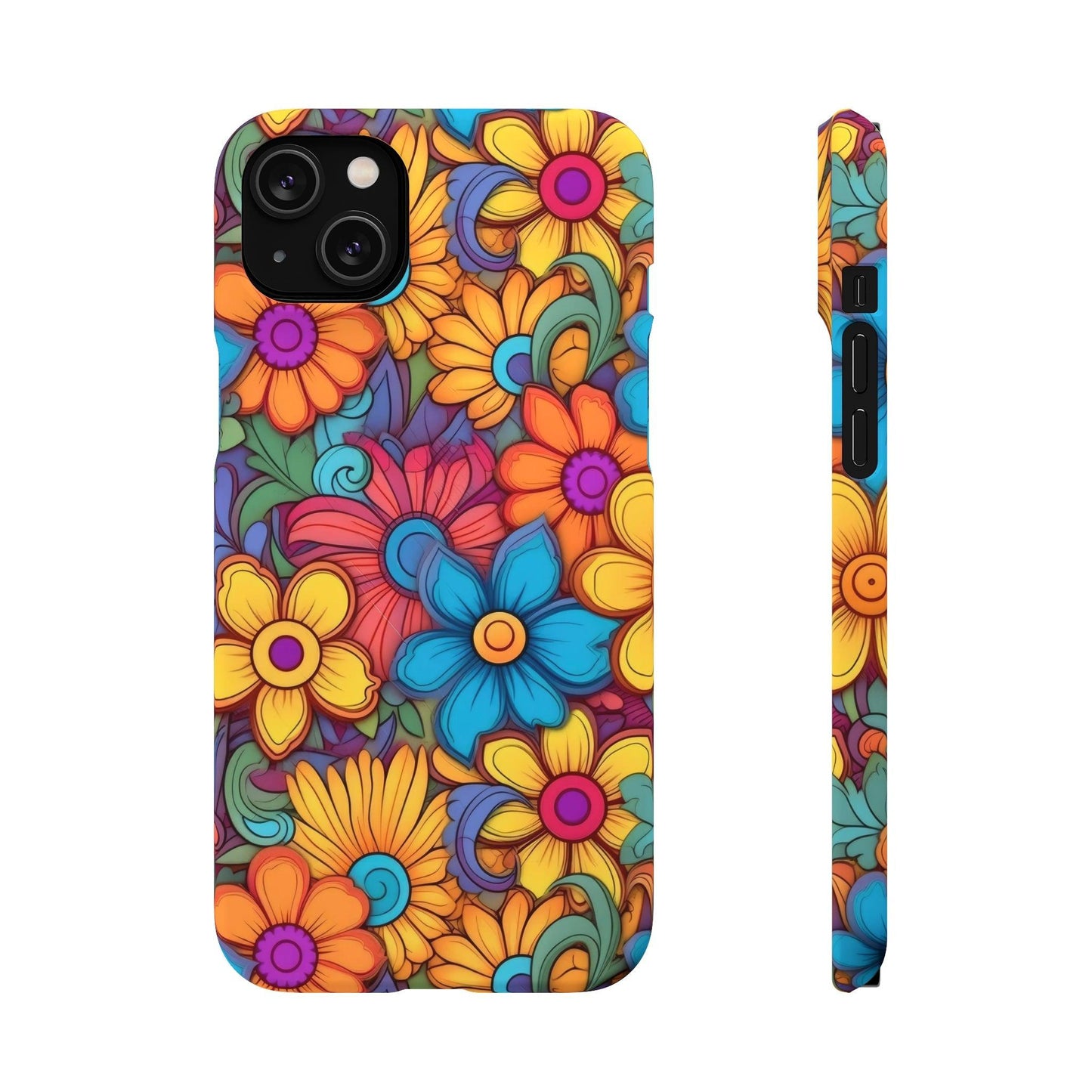 Psychedelic Petals | Snap Case