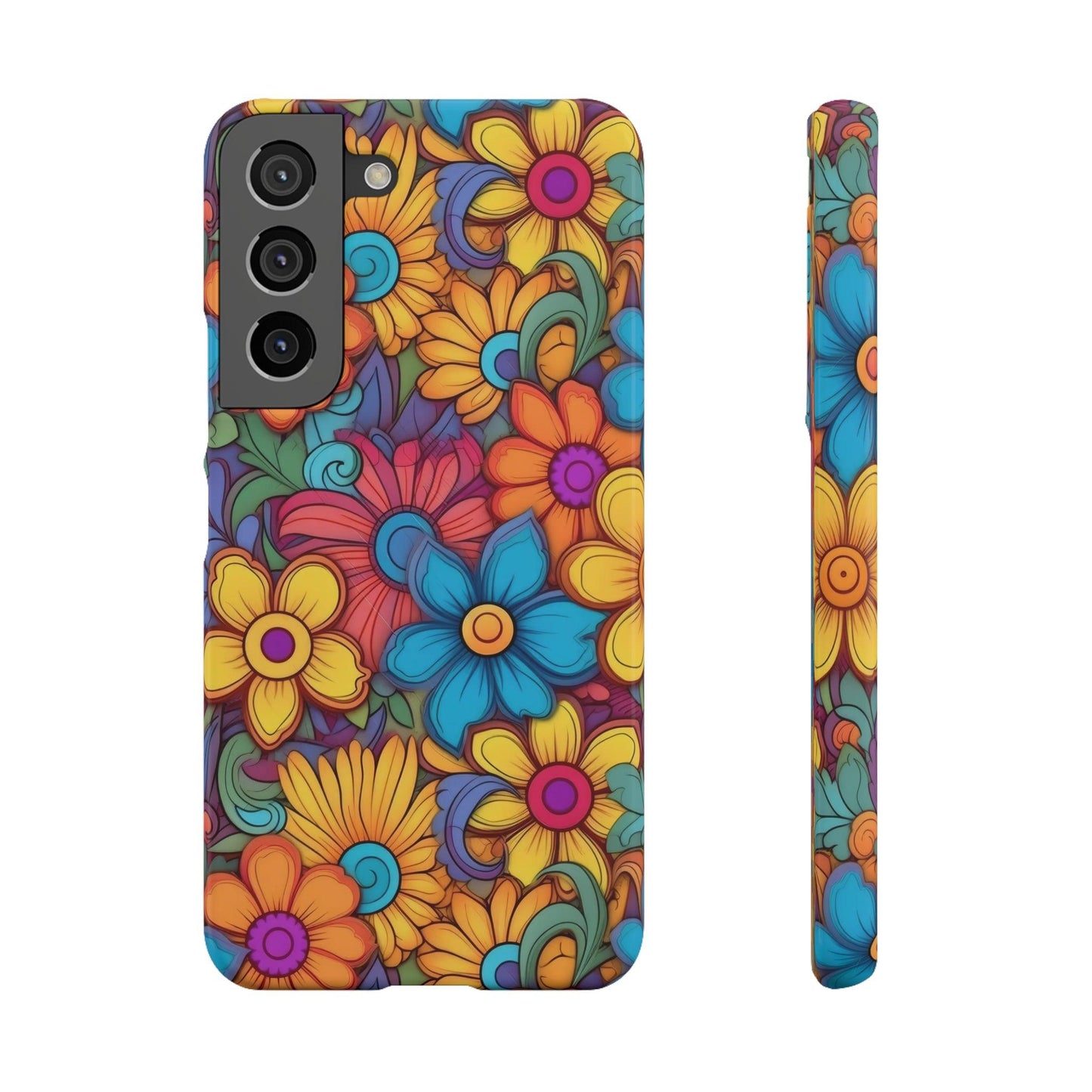 Psychedelic Petals | Snap Case