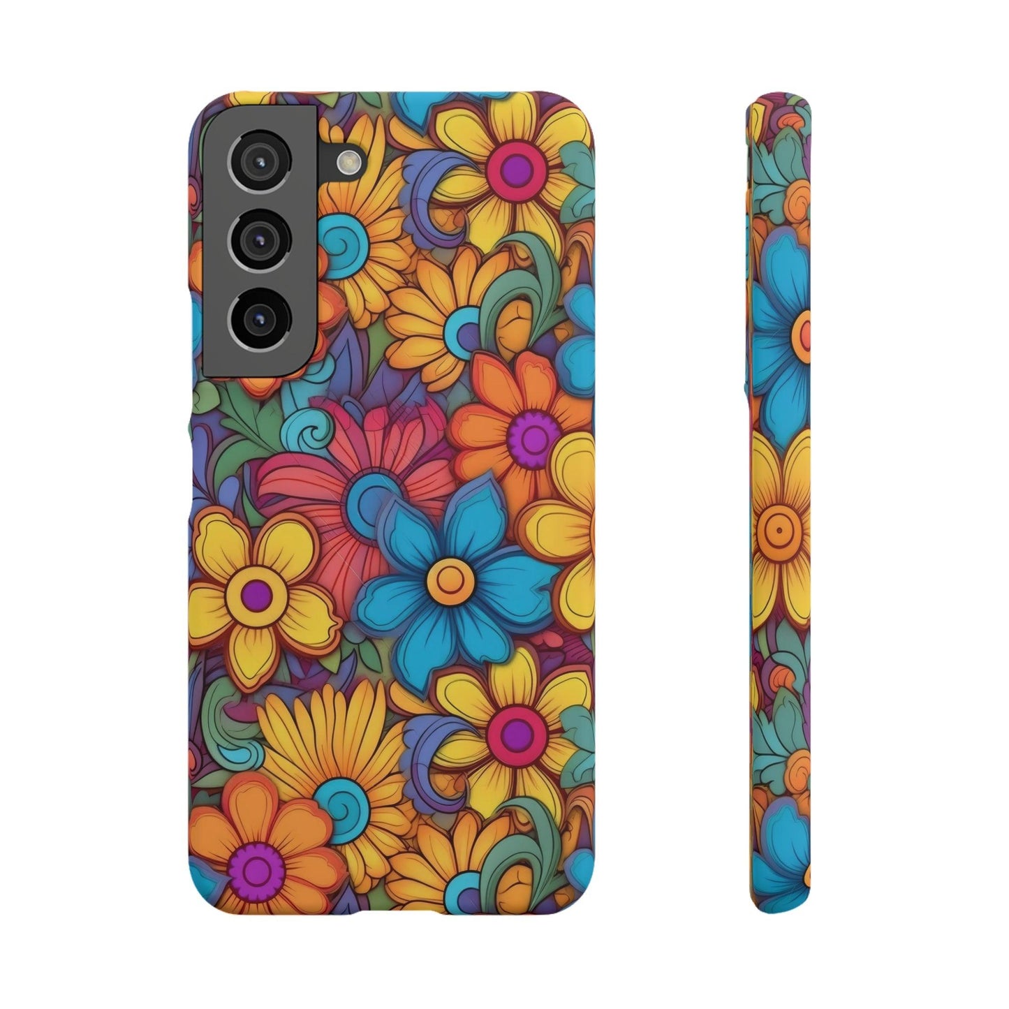 Psychedelic Petals | Snap Case