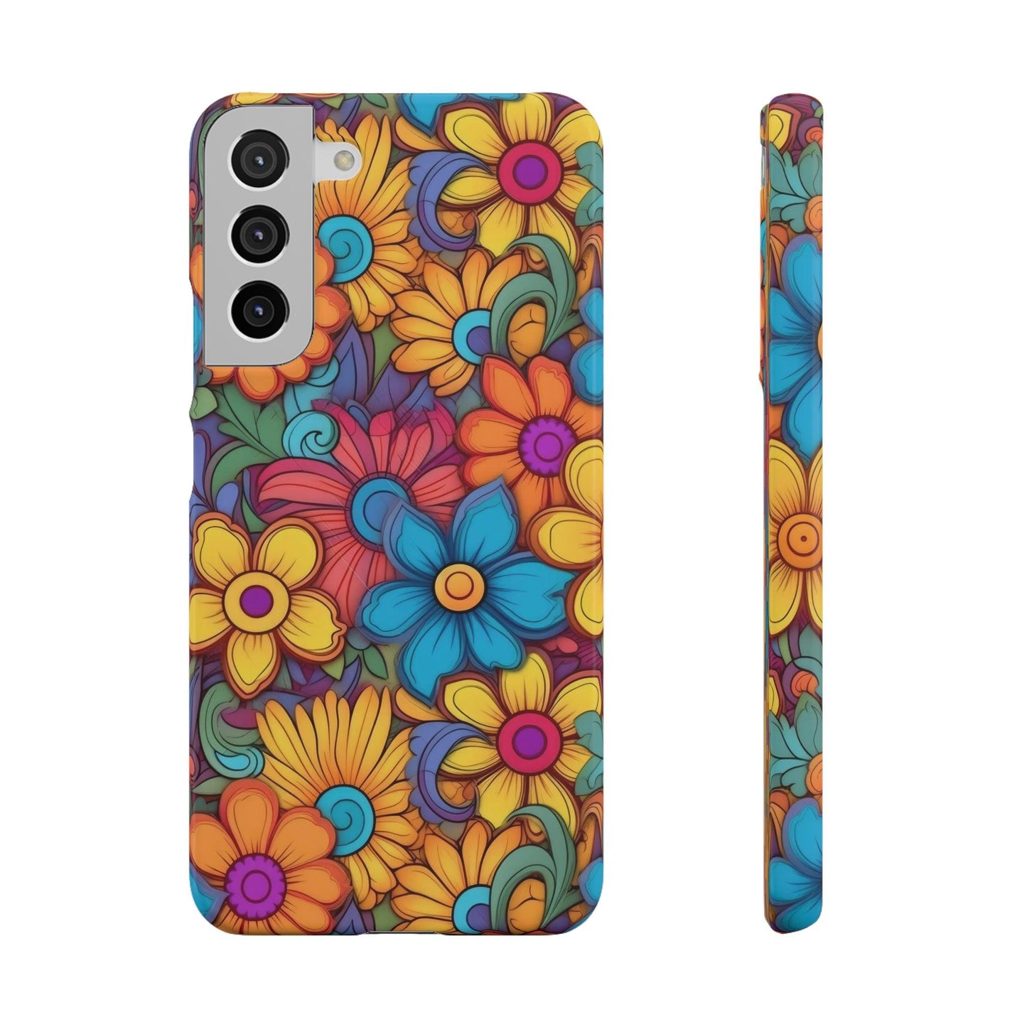 Psychedelic Petals | Snap Case