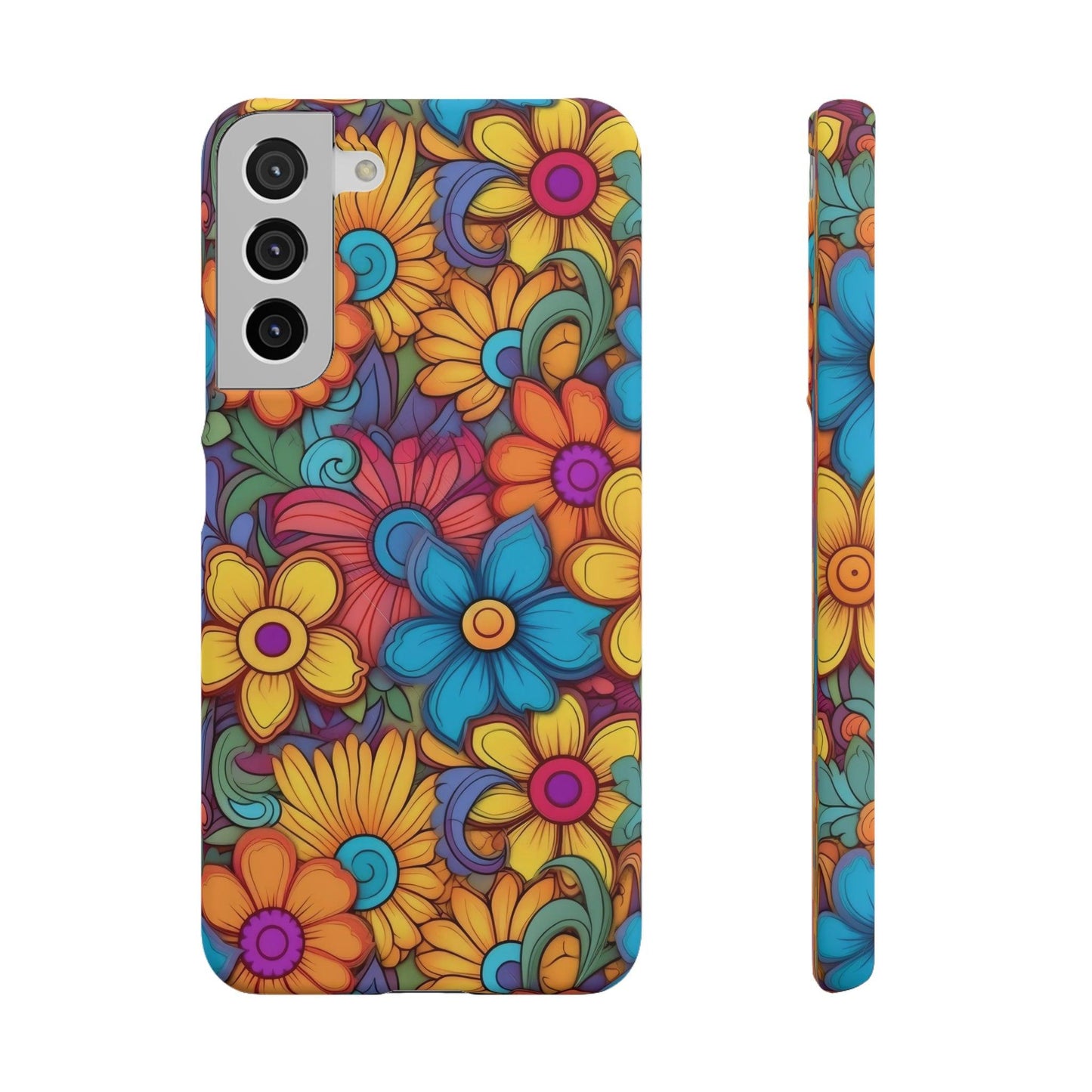 Psychedelic Petals | Snap Case