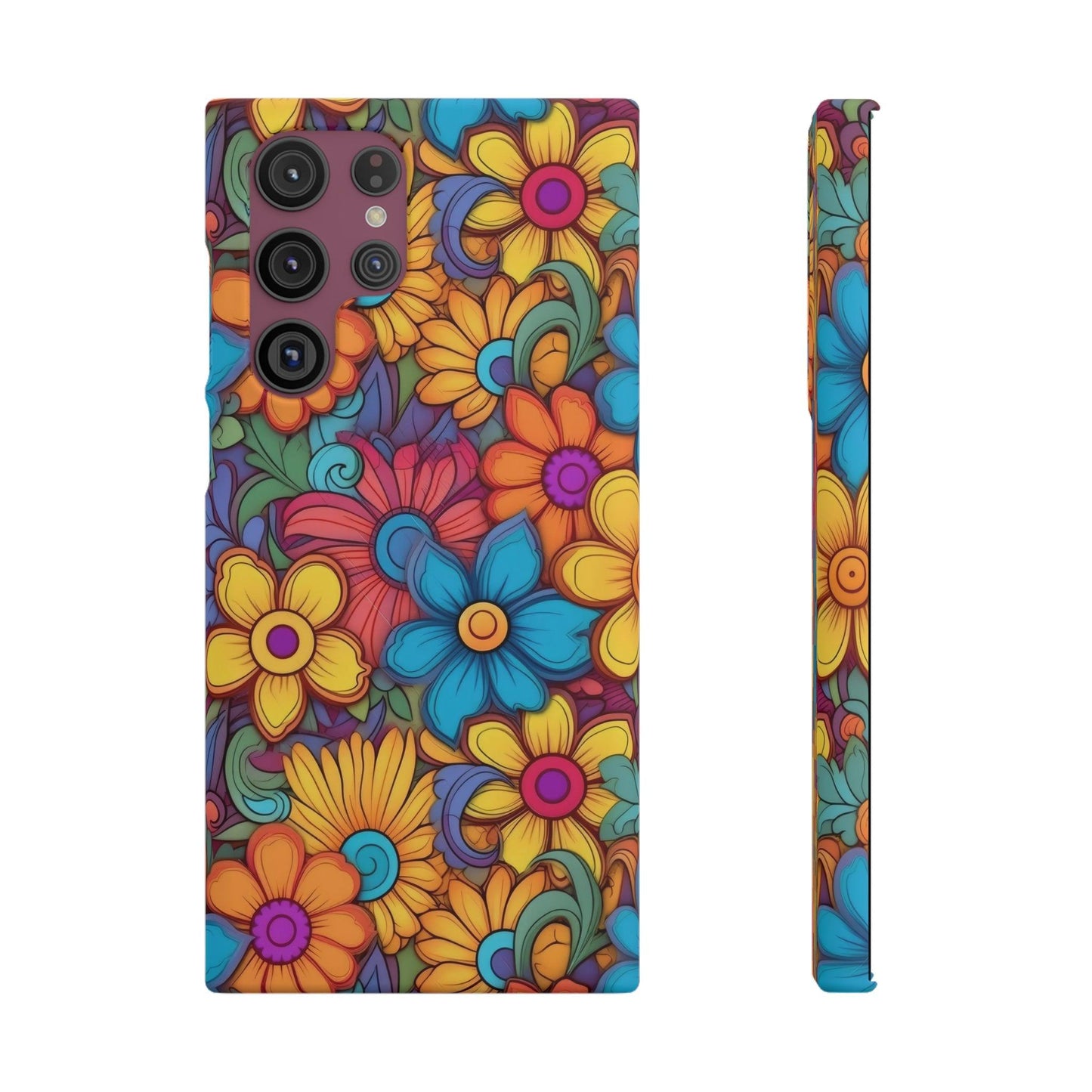 Psychedelic Petals | Snap Case