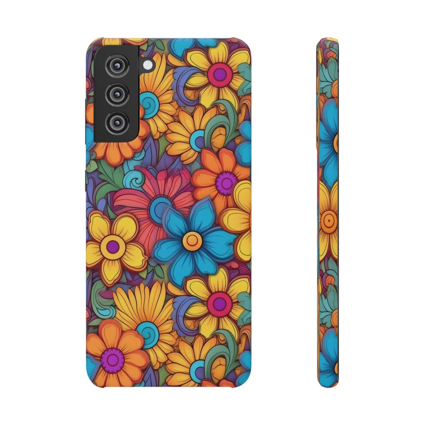 Psychedelic Petals | Snap Case