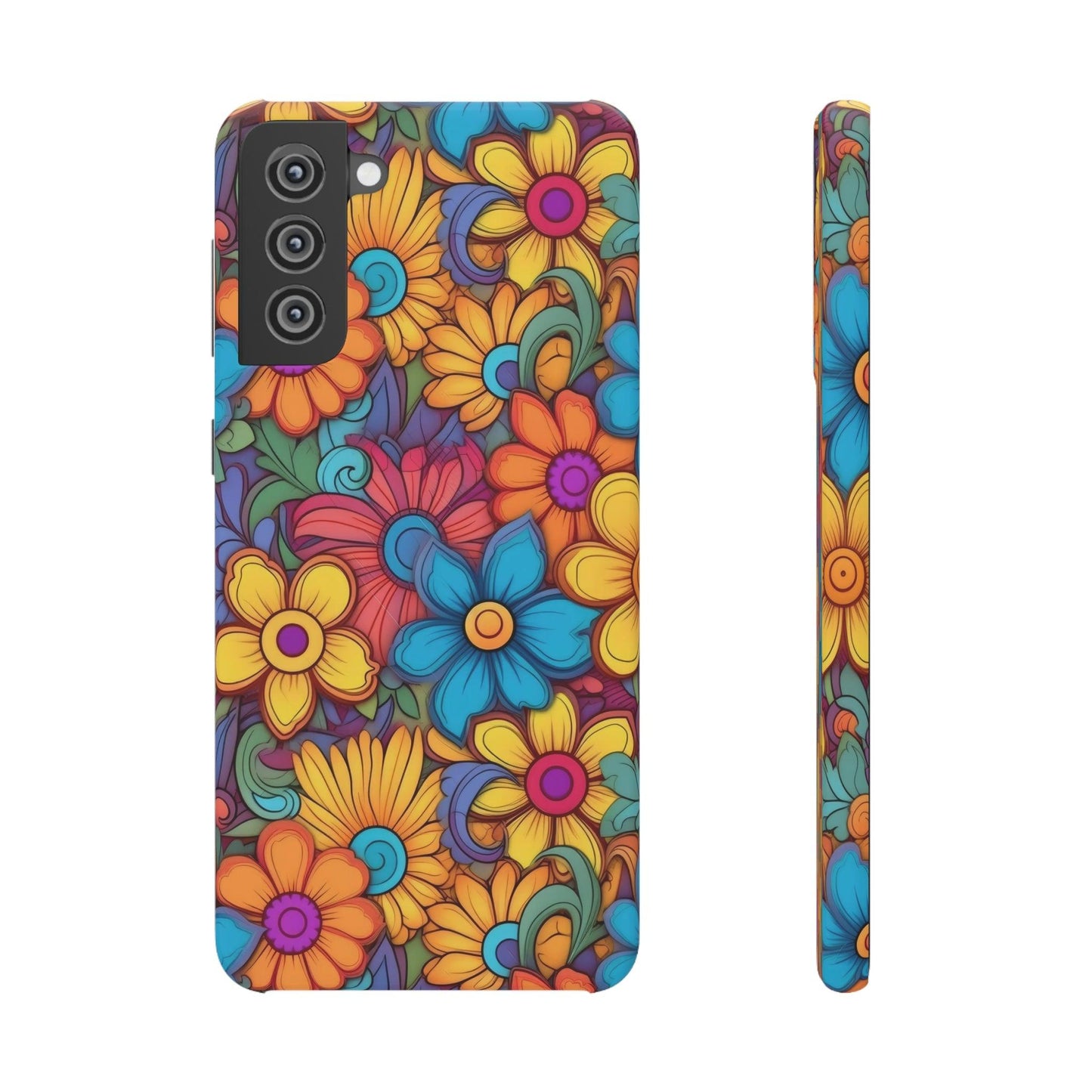 Psychedelic Petals | Snap Case