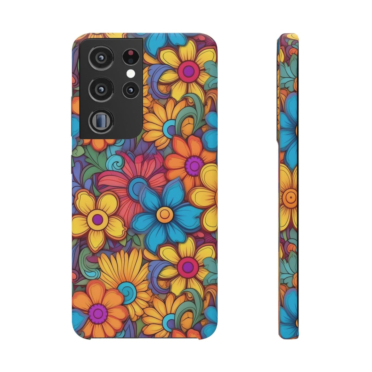 Psychedelic Petals | Snap Case