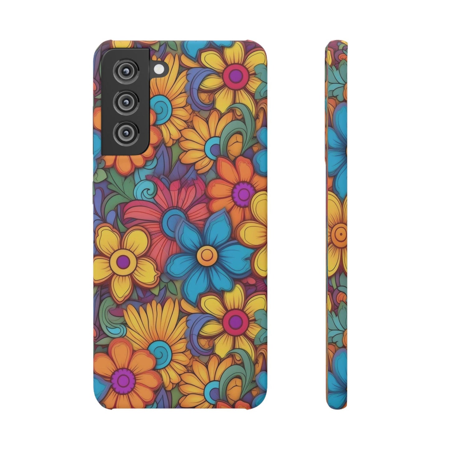 Psychedelic Petals | Snap Case