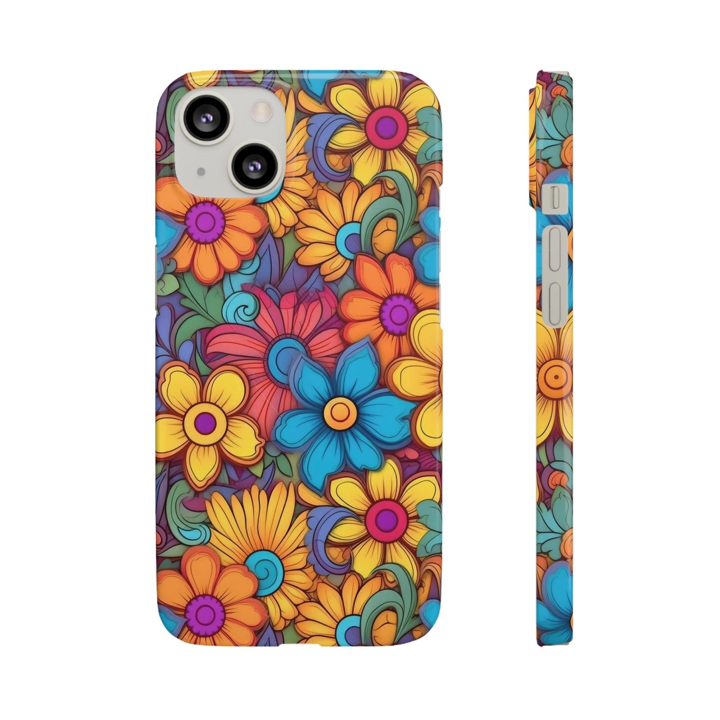 Psychedelic Petals | Snap Case