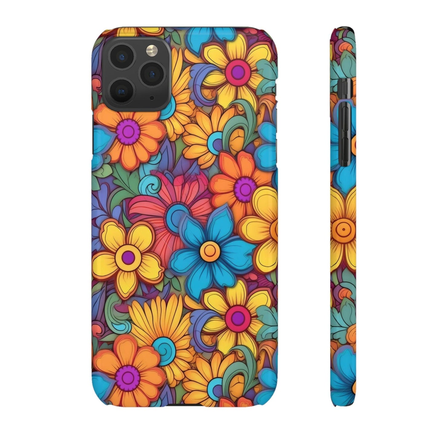 Psychedelic Petals | Snap Case