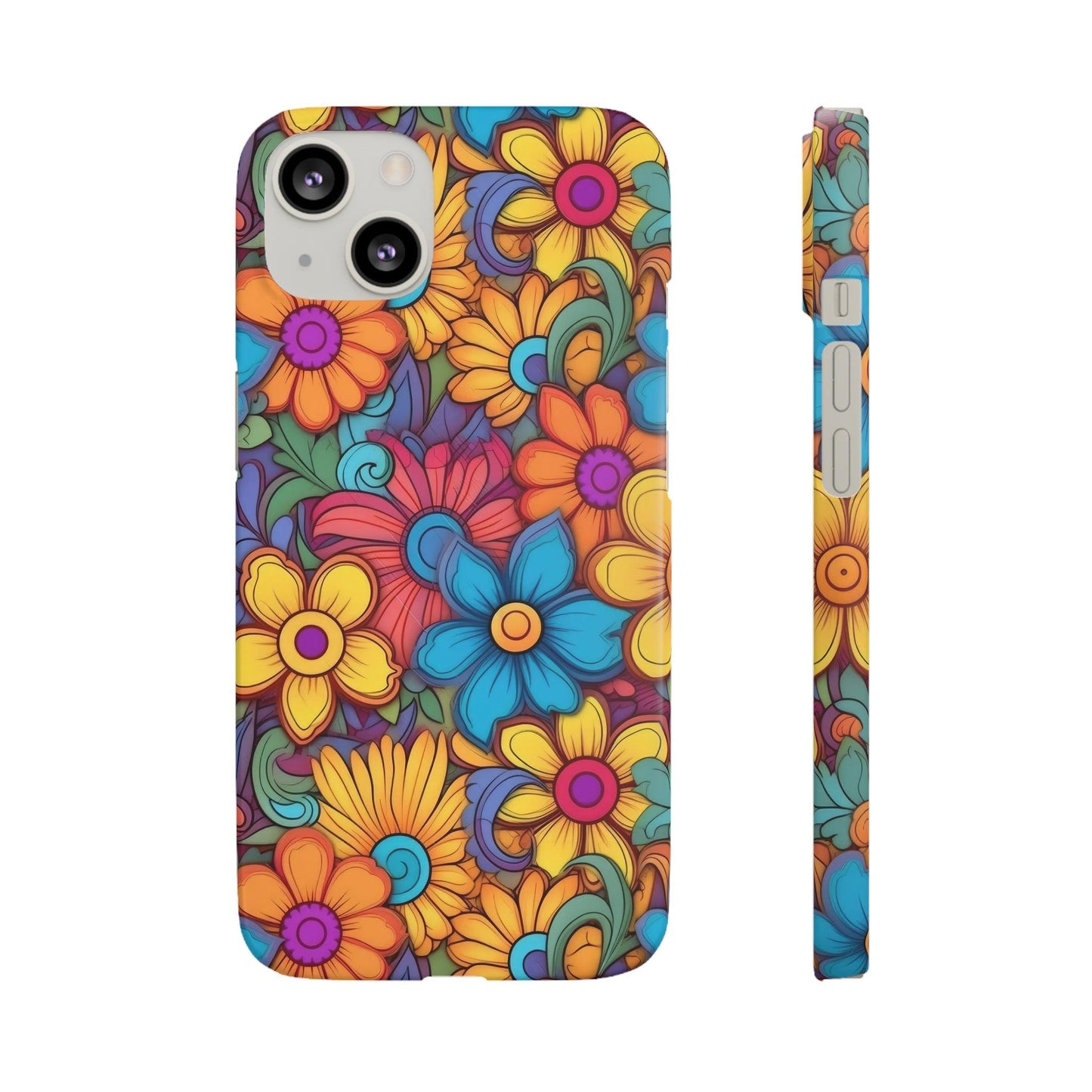 Psychedelic Petals | Snap Case