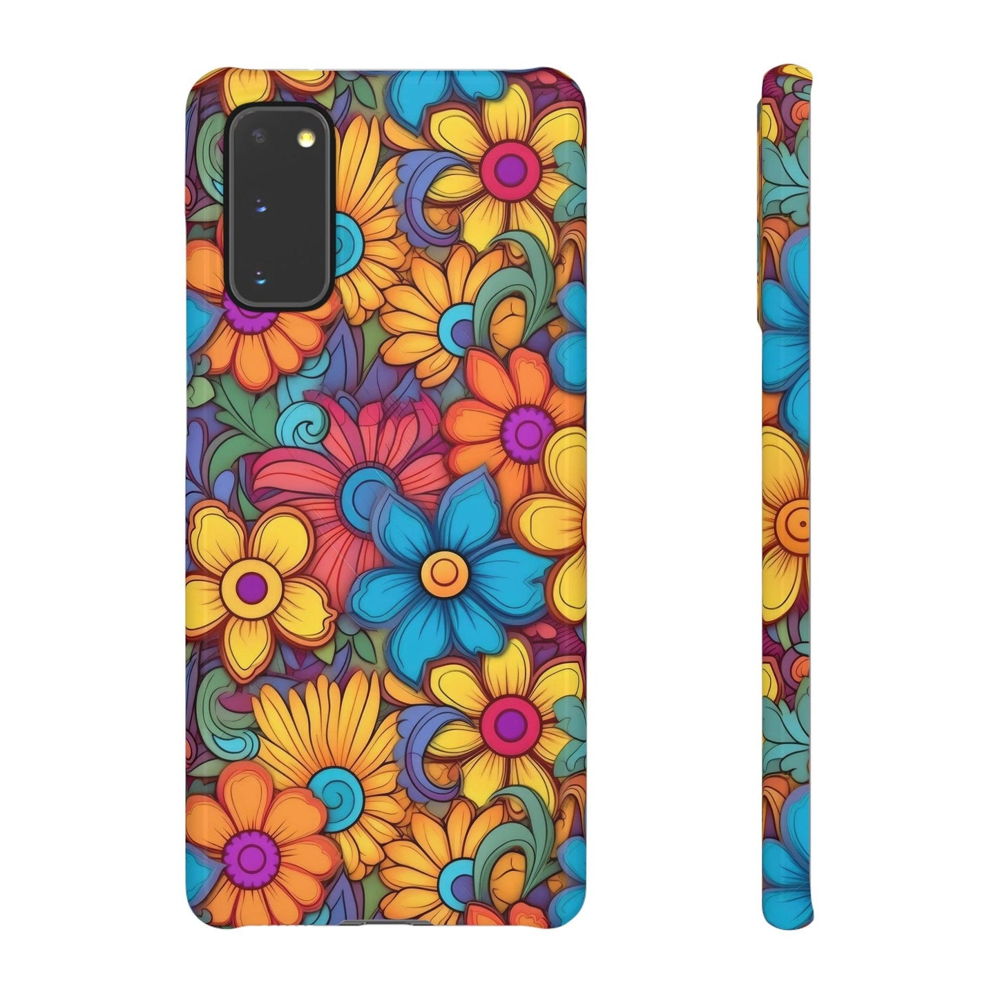 Psychedelic Petals | Snap Case