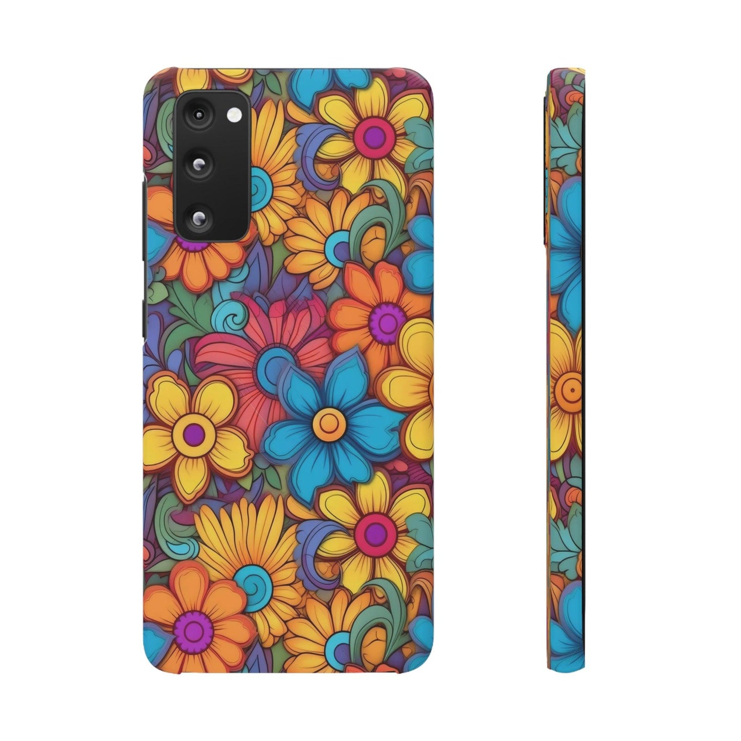 Psychedelic Petals | Snap Case