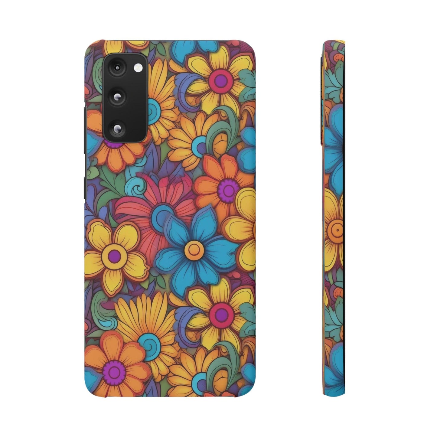 Psychedelic Petals | Snap Case