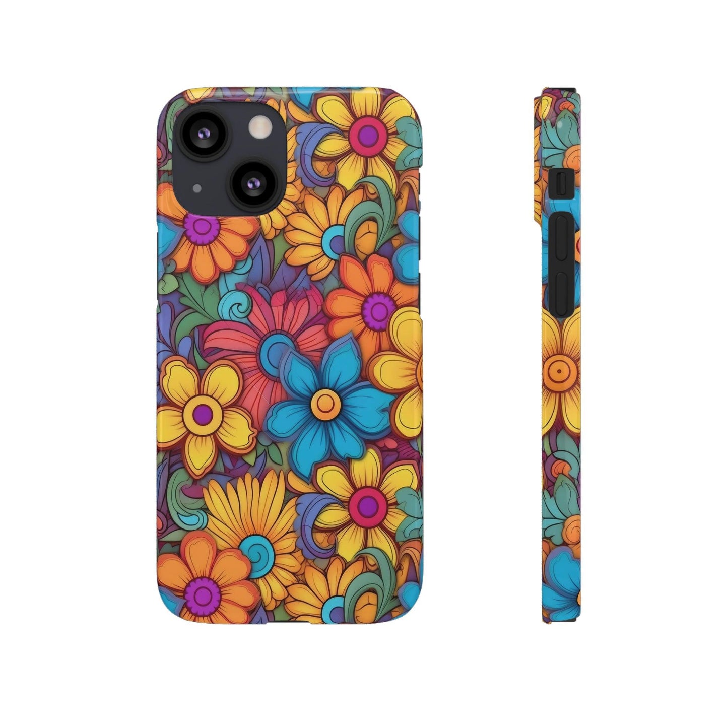 Psychedelic Petals | Snap Case