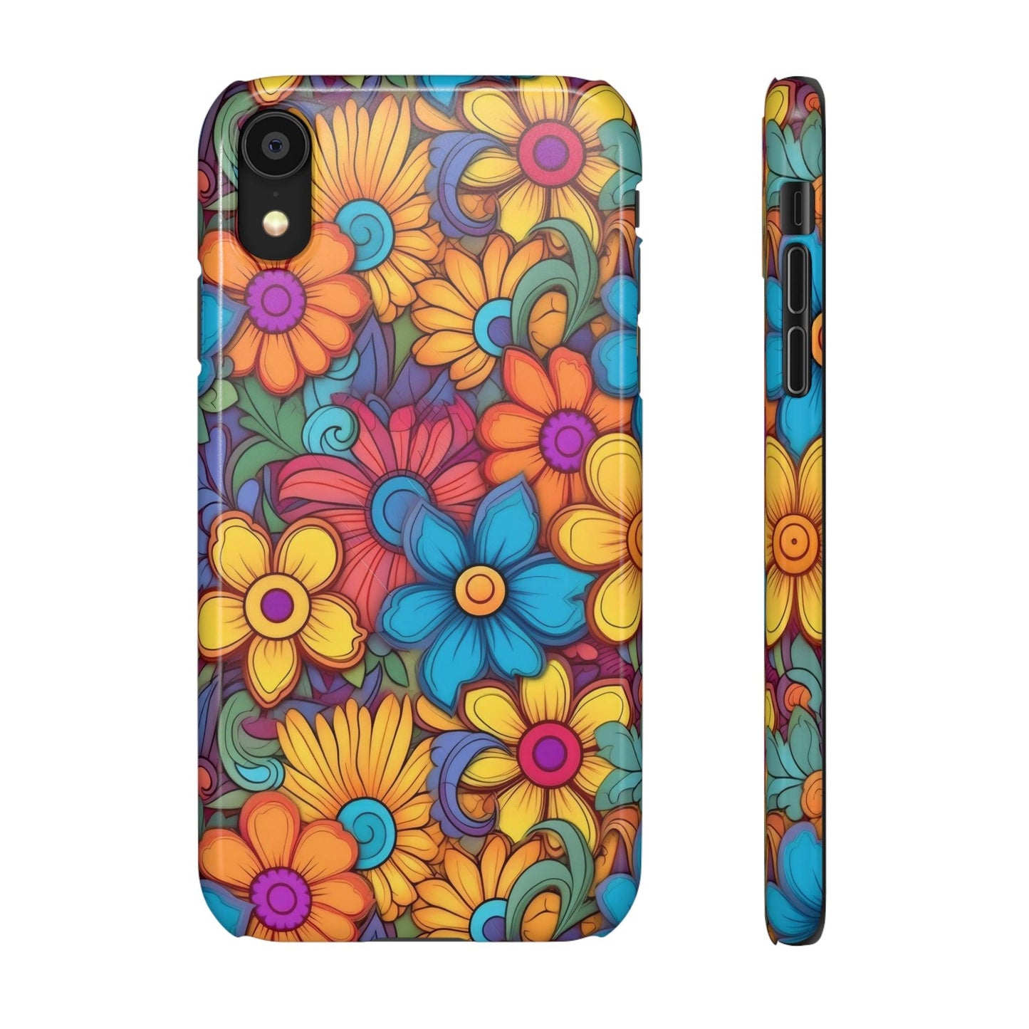 Psychedelic Petals | Snap Case