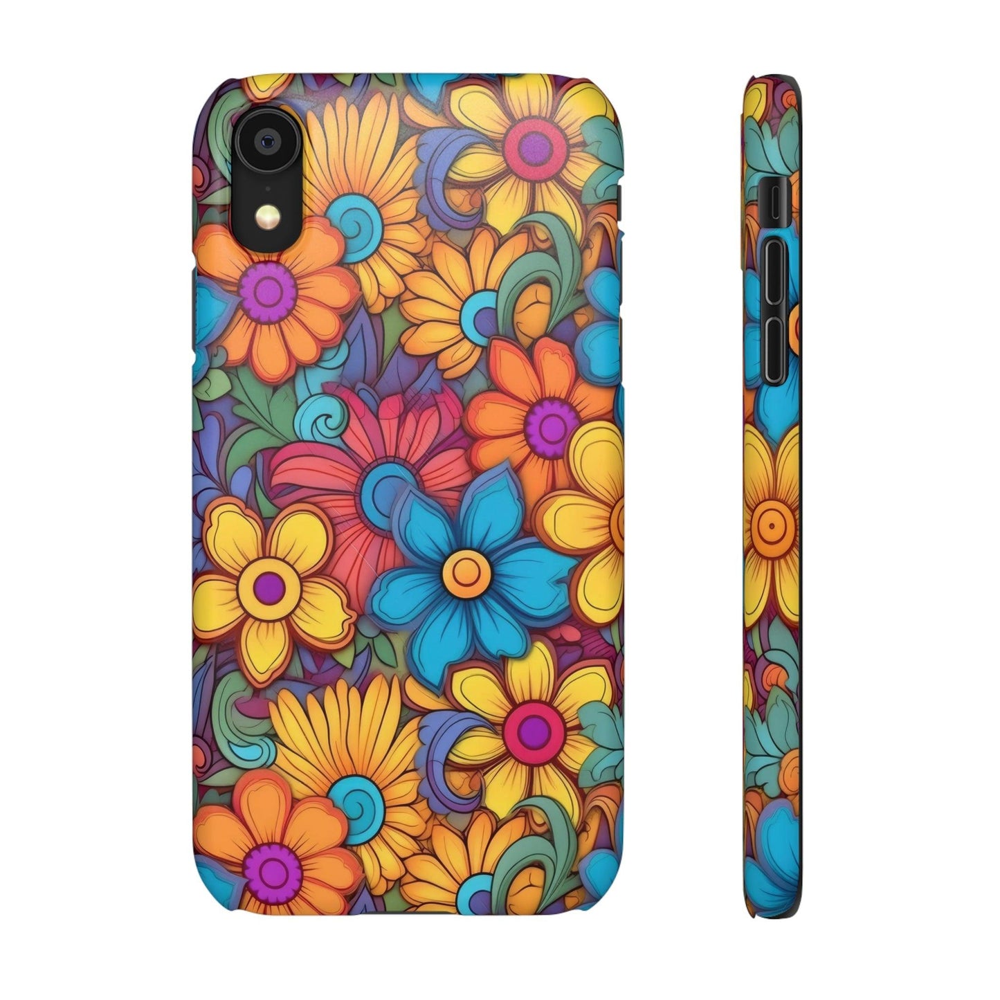 Psychedelic Petals | Snap Case