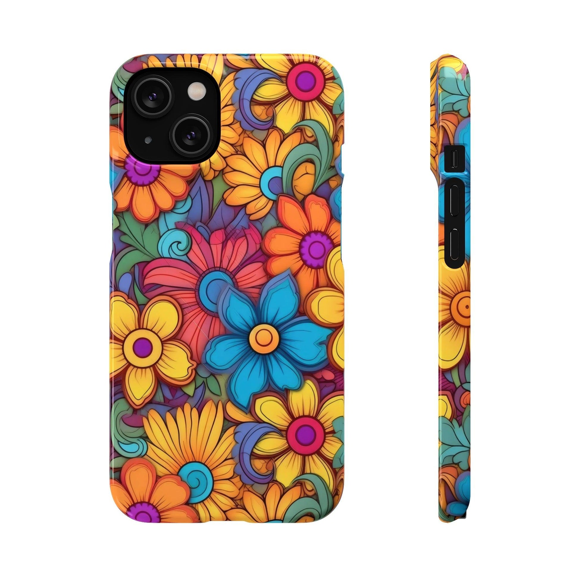 Psychedelic Petals | Snap Case