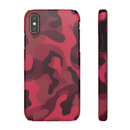 Red Camo | Snap Case