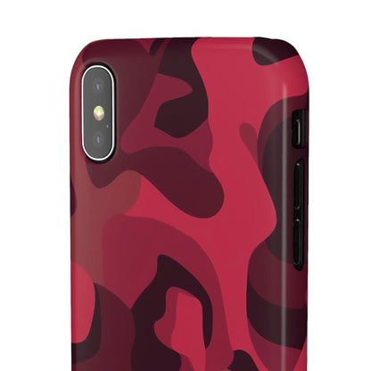 Red Camo | Snap Case