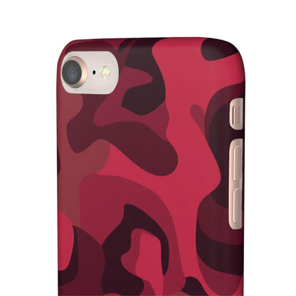 Red Camo | Snap Case