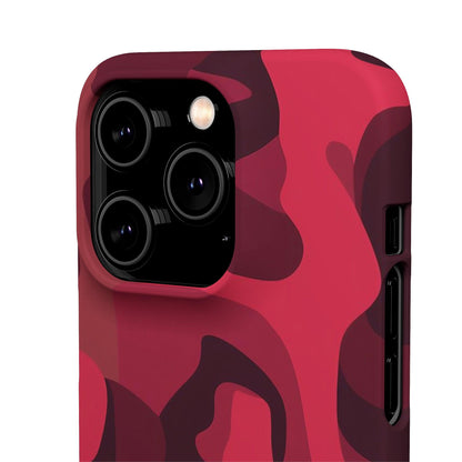 Red Camo | Snap Case