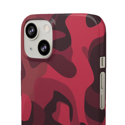 Red Camo | Snap Case