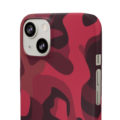 Red Camo | Snap Case