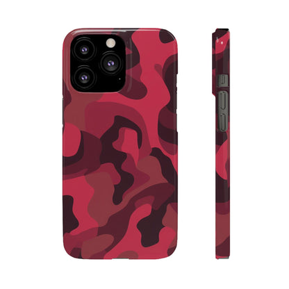 Red Camo | Snap Case