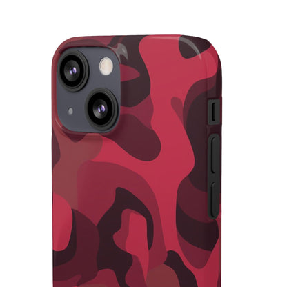 Red Camo | Snap Case