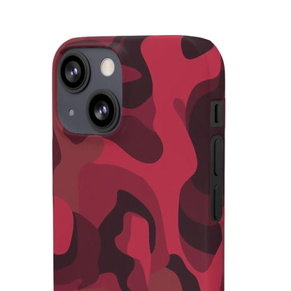 Red Camo | Snap Case